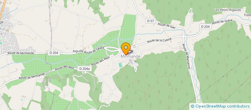 localisation de l'entreprise EURL LOBET à MIRMANDE