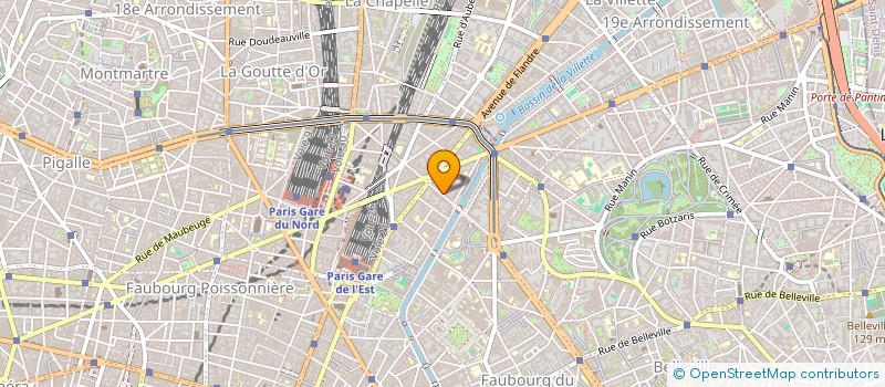 localisation de l'entreprise EURL LOC ENGINS à PARIS