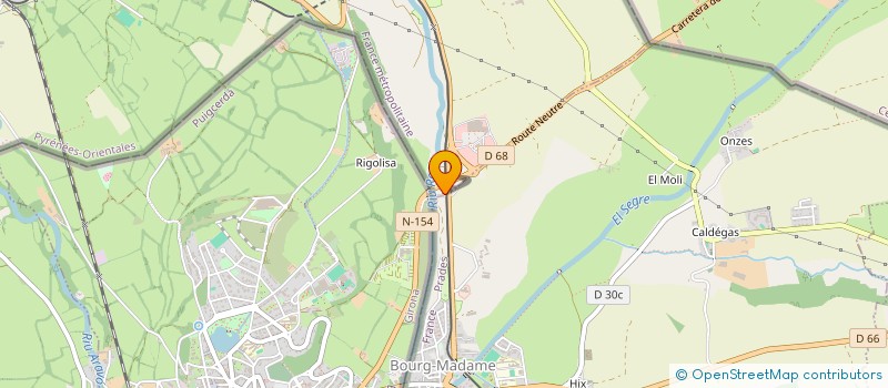 localisation de l'entreprise EURL LOC LA VALLEE à LATOUR-DE-CAROL