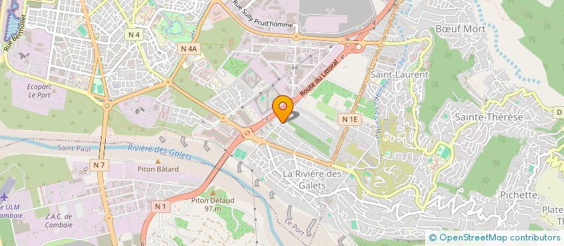 localisation de l'entreprise EURL LOCAMOTO  LE PORT