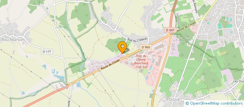 localisation de l'entreprise EURL LOCATION VAISSELLE à DISTRE