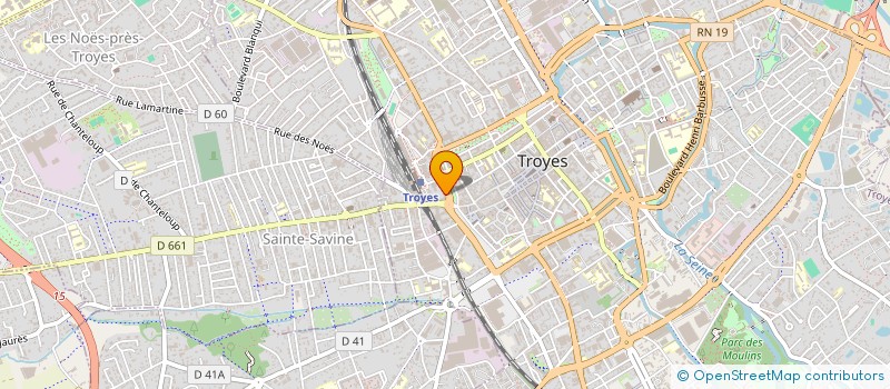 localisation de l'entreprise EURL LOCAUTO 10  TROYES