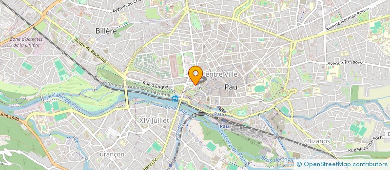 localisation de l'entreprise EURL LOCKEY à PAU