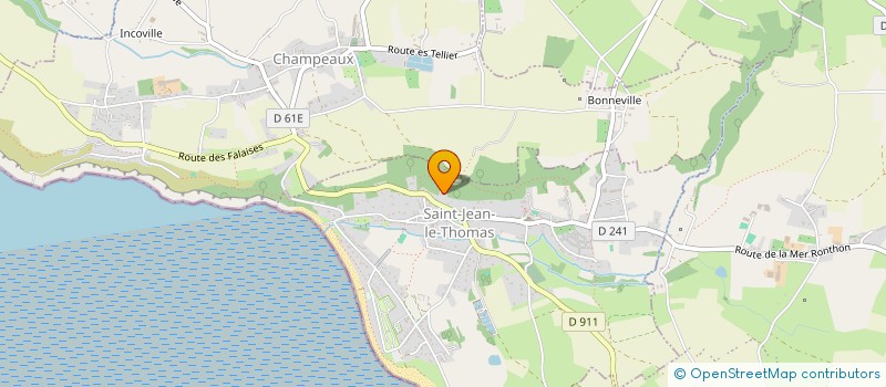 localisation de l'entreprise EURL LOGIPROD  SAINT-JEAN-LE-THOMAS