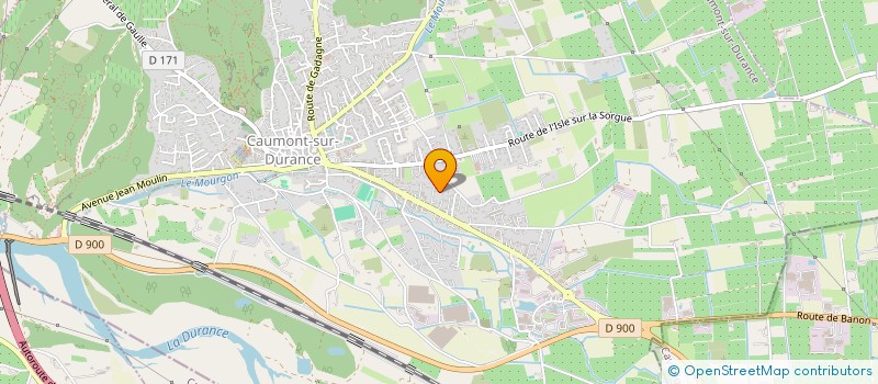 localisation de l'entreprise EURL LOGIS PLUS à CAUMONT-SUR-DURANCE