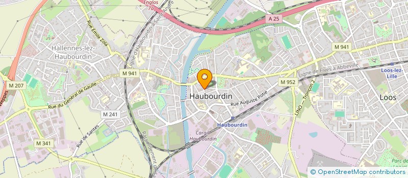 localisation de l'entreprise EURL LOIRE PASCAL  HAUBOURDIN