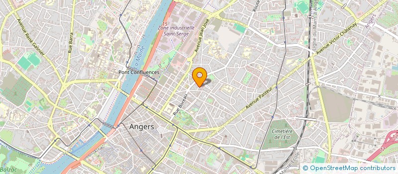 localisation de l'entreprise EURL LOLA GENTET à ANGERS