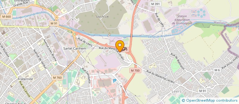 localisation de l'entreprise EURL LONCKE à LEERS