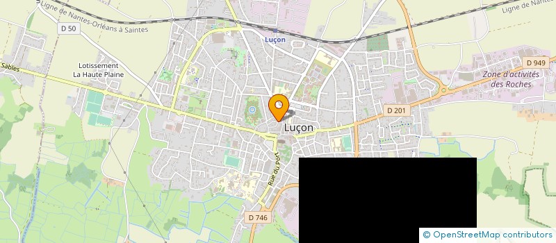 localisation de l'entreprise EURL.LOPES.ELECPLACO à LUCON