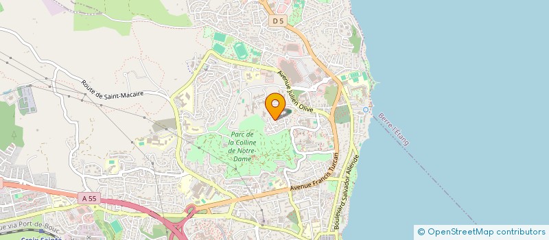 localisation de l'entreprise EURL LORANG  MARTIGUES