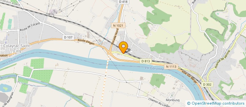 localisation de l'entreprise EURL LOREN AGEN RAMONAGE AGEN NET CUVE  COLAYRAC-SAINT-CIRQ