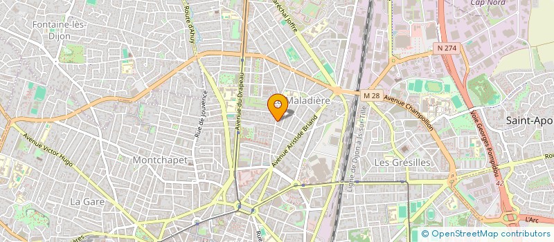localisation de l'entreprise EURL LORRAINE DIRECTE AMEUBLEMENT à DIJON
