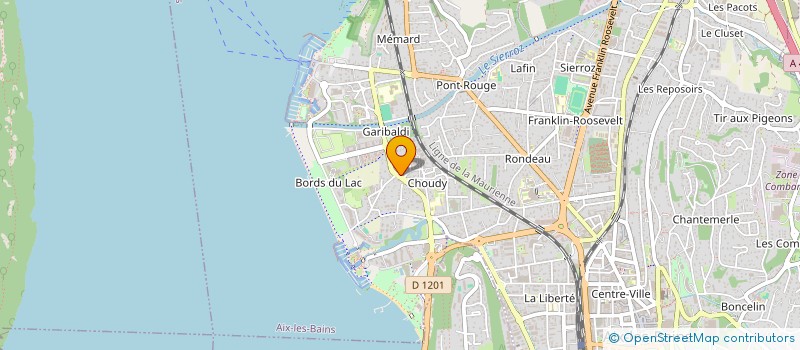 localisation de l'entreprise EURL LOTHAR à AIX-LES-BAINS