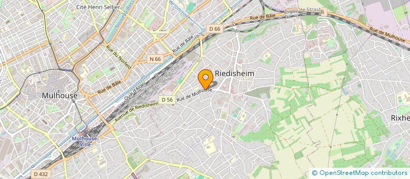 localisation de l'entreprise EURL LOUISE  RIEDISHEIM