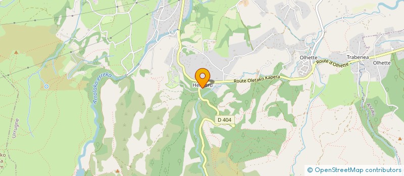 localisation de l'entreprise EURL LOUTHILEA à URRUGNE