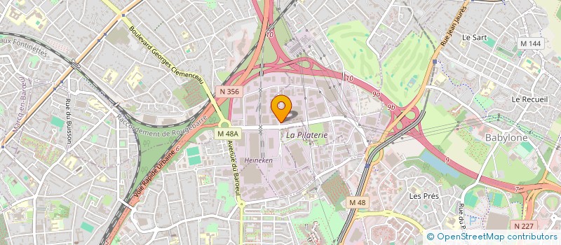 localisation de l'entreprise EURL LP DIFFUSION à MARCQ-EN-BARŒUL