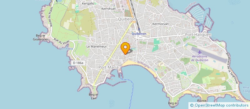 localisation de l'entreprise EURL LTM BOUTIK  SAINT-PIERRE-QUIBERON