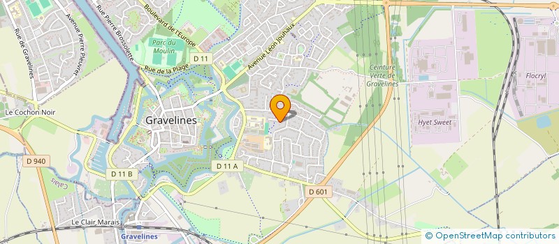 localisation de l'entreprise EURL LUC BOCQUET à GRAVELINES
