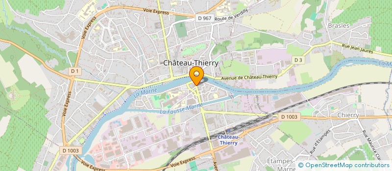 localisation de l'entreprise EURL LUDOVIC KAMANN  CHATEAU-THIERRY