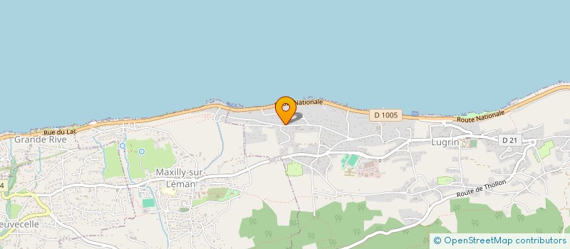 localisation de l'entreprise EURL LUGRIN NUISIBLES  LUGRIN