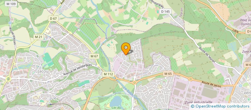 localisation de l'entreprise EURL LUITOT TRAITEUR  LE CRES