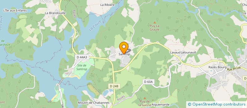 localisation de l'entreprise EURL LULIM à RAZES