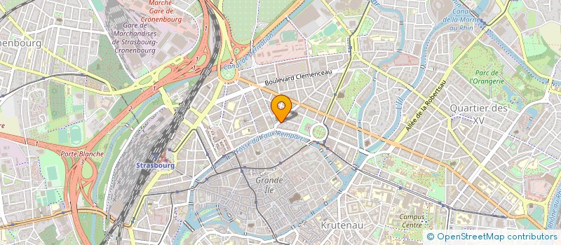 localisation de l'entreprise EURL LUX à STRASBOURG