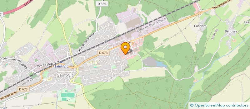 localisation de l'entreprise EURL M.A. BEAUTE  SAINT-VIT