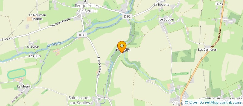 localisation de l'entreprise EURL M.A.N.T.P.  VILLY-BOCAGE