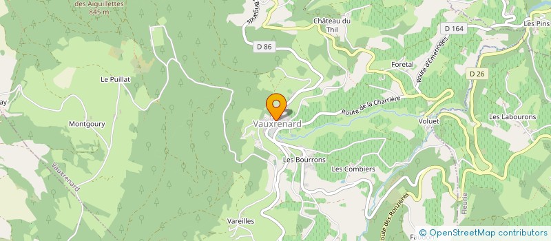 localisation de l'entreprise EURL M.C.F  FLEURIE