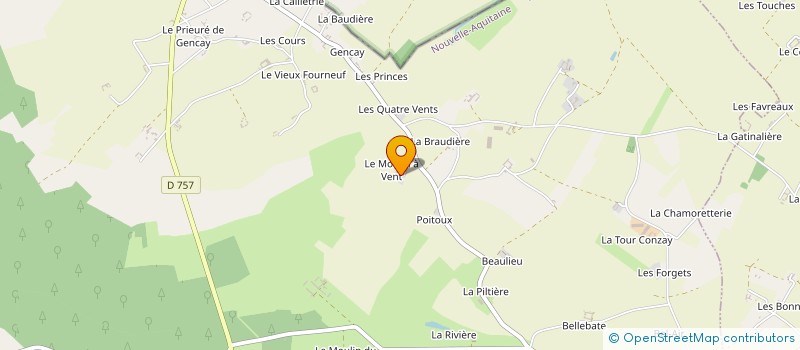 localisation de l'entreprise EURL M C S à SAINT-CHRISTOPHE