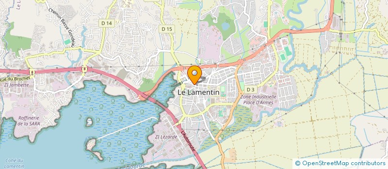 localisation de l'entreprise EURL M&COLLECTION  LE LAMENTIN