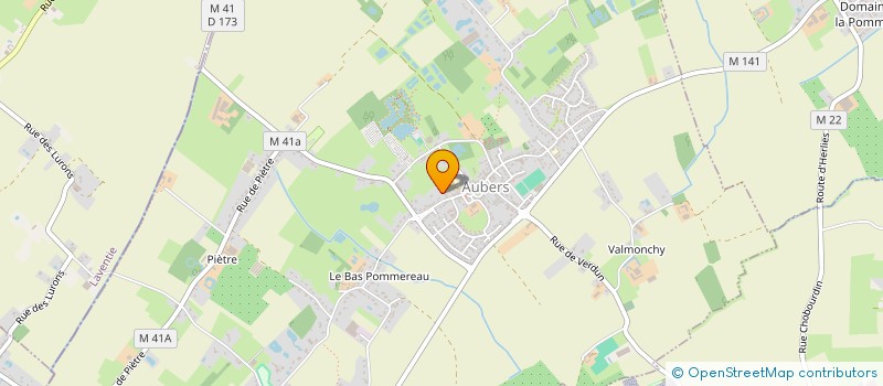 localisation de l'entreprise EURL M.E.C à AUBERS
