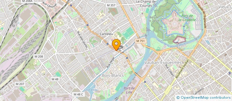 localisation de l'entreprise EURL M'EATING LILLE à LILLE