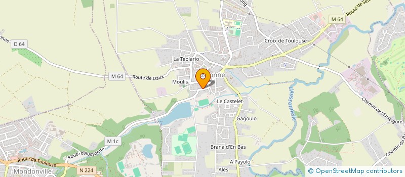 localisation de l'entreprise EURL M.J. MULTI SERVICES à AUSSONNE