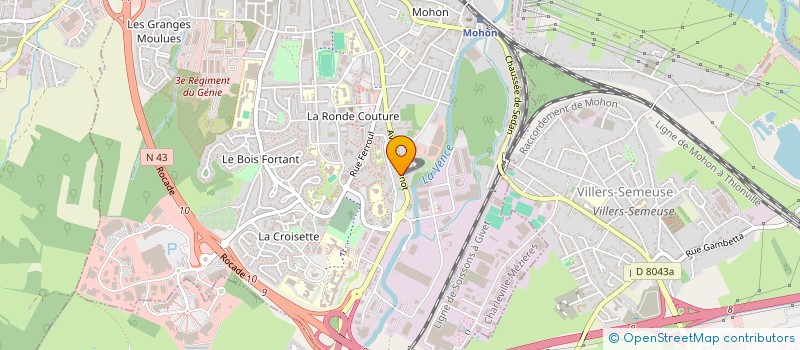 localisation de l'entreprise EURL M.K.ISOETANCHE à CHARLEVILLE-MEZIERES