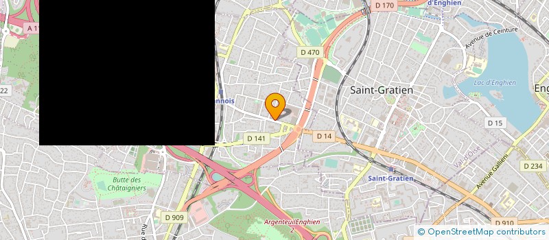localisation de l'entreprise EURL M.T.P. à SANNOIS