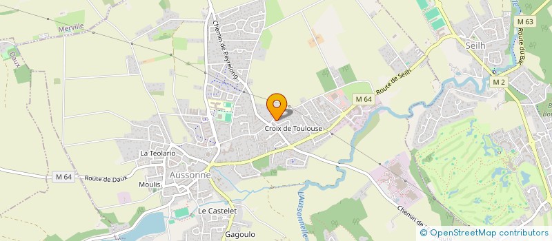localisation de l'entreprise EURL M.T.P à AUSSONNE