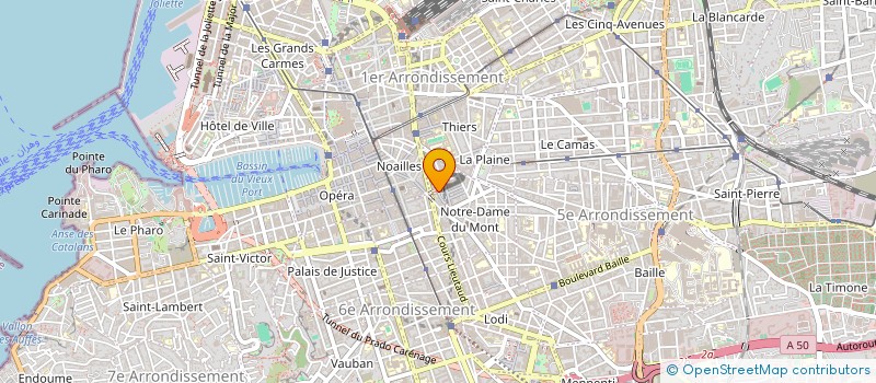 localisation de l'entreprise EURL M95 à MARSEILLE