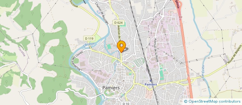localisation de l'entreprise EURL MA2S à PAMIERS