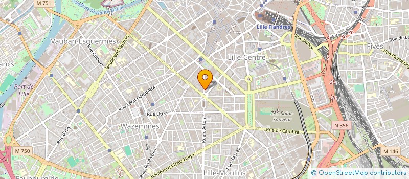 localisation de l'entreprise EURL MACHADO à LILLE