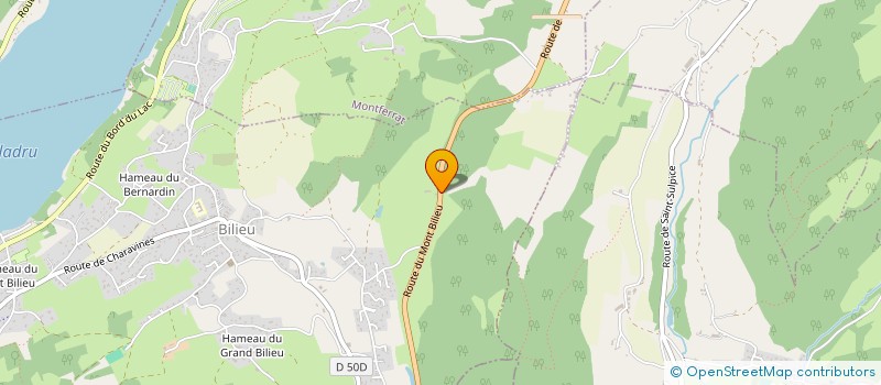 localisation de l'entreprise EURL MACONNERIE FAUSTINO  BILIEU