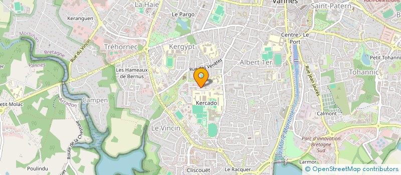 localisation de l'entreprise EURL MADI REVETEMENT à VANNES