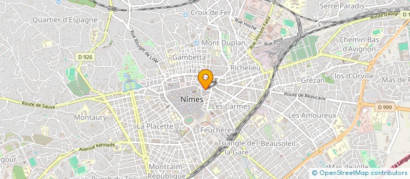 localisation de l'entreprise EURL MADINTOWN  NIMES