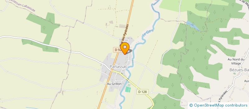 localisation de l'entreprise EURL MADY BABIE  PANASSAC