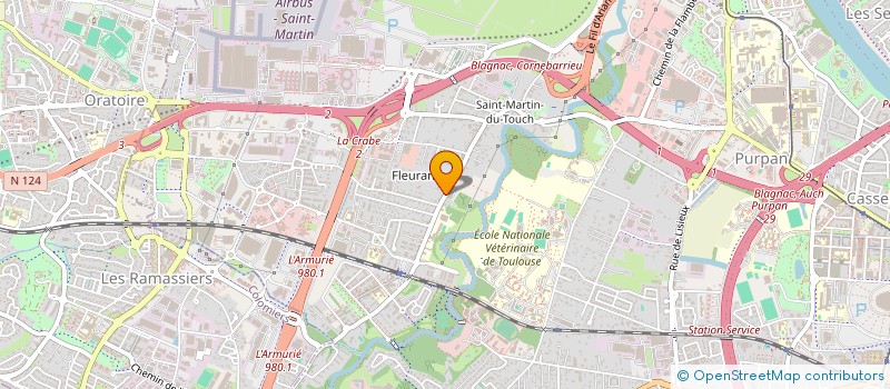 localisation de l'entreprise EURL MAESTRO à TOULOUSE