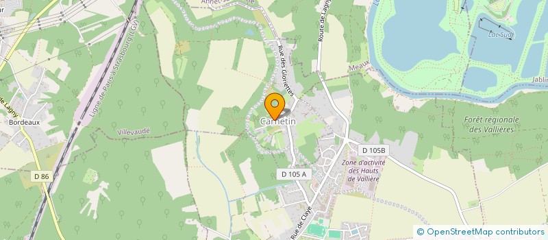 localisation de l'entreprise EURL MAEVA ENVIRONNEMENT à CARNETIN