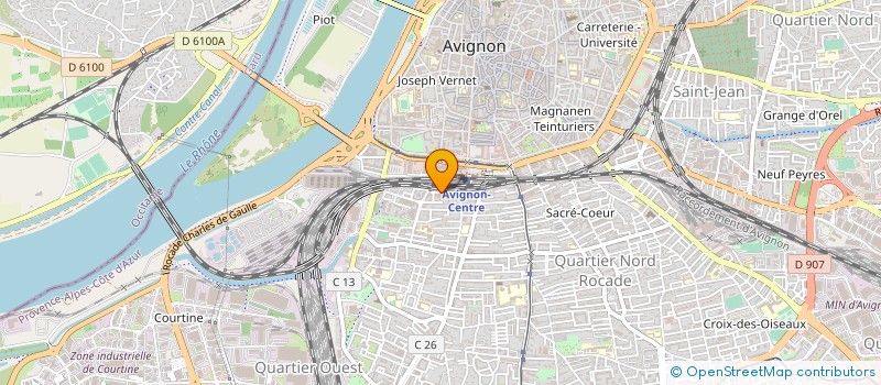 localisation de l'entreprise EURL MAFI à AVIGNON