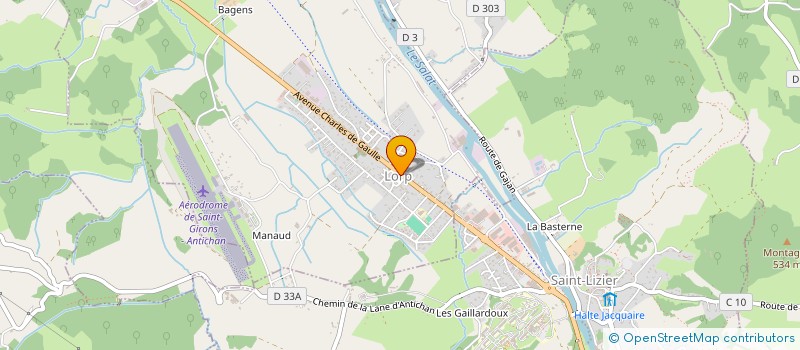 localisation de l'entreprise EURL MAGNY à LORP-SENTARAILLE