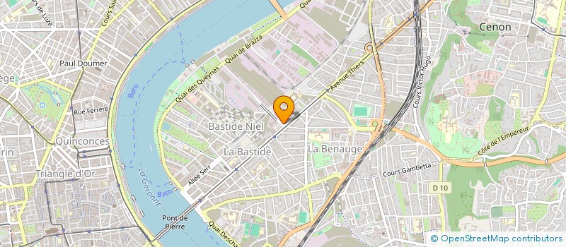 localisation de l'entreprise EURL MAGOT STEPHANE à BORDEAUX